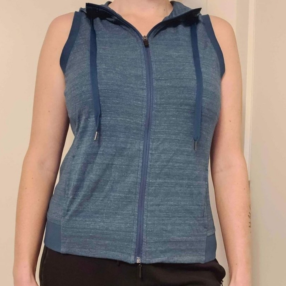 Athletic Works Blue Women's Athletic Vest